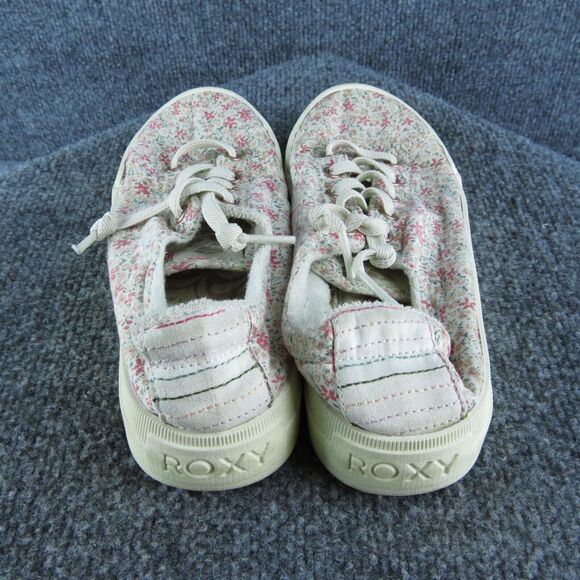ROXY Women's Rae Sneaker Pink Textile Size 5.5M Gently Used 2025 - Picture 4 of 6